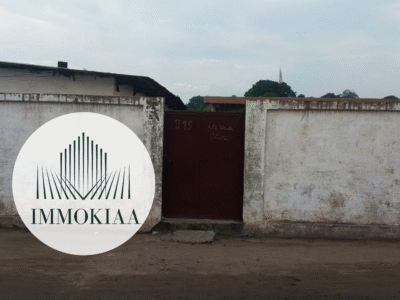 Parcelle avec maisons à vendre – Brazzaville / Makélékélé